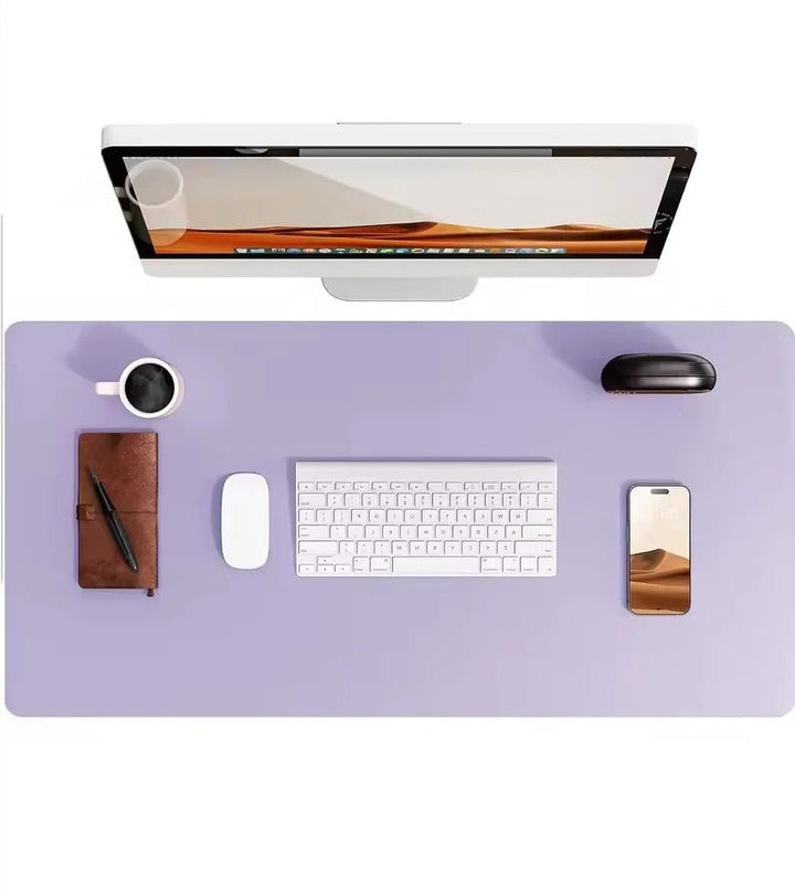 Lisslune | Luxury Leather Desk Pad Smooth Writing & Mouse Surface