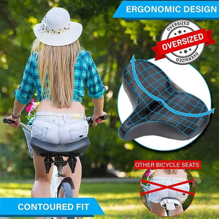 Lisslune | AirFlow Comfort Bike Seat for Long Rides