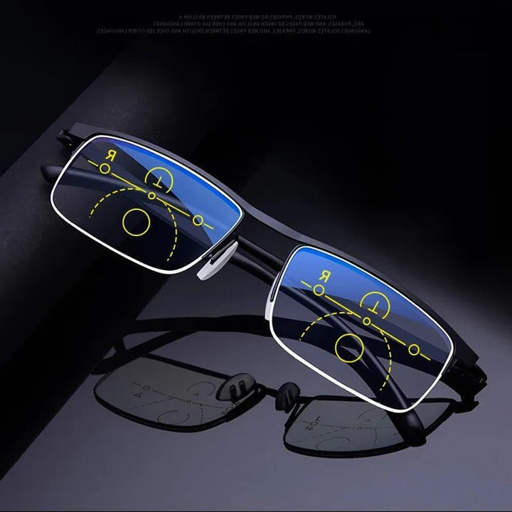 Lisslune | Smart Progressive Reading Glasses with Blue Light & UV Protection