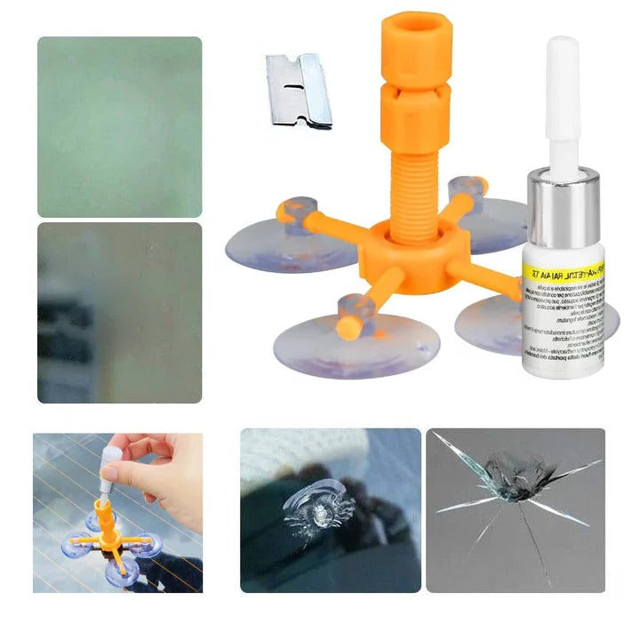 Lisslune | Windshield Crack Repair Kit for Cars
