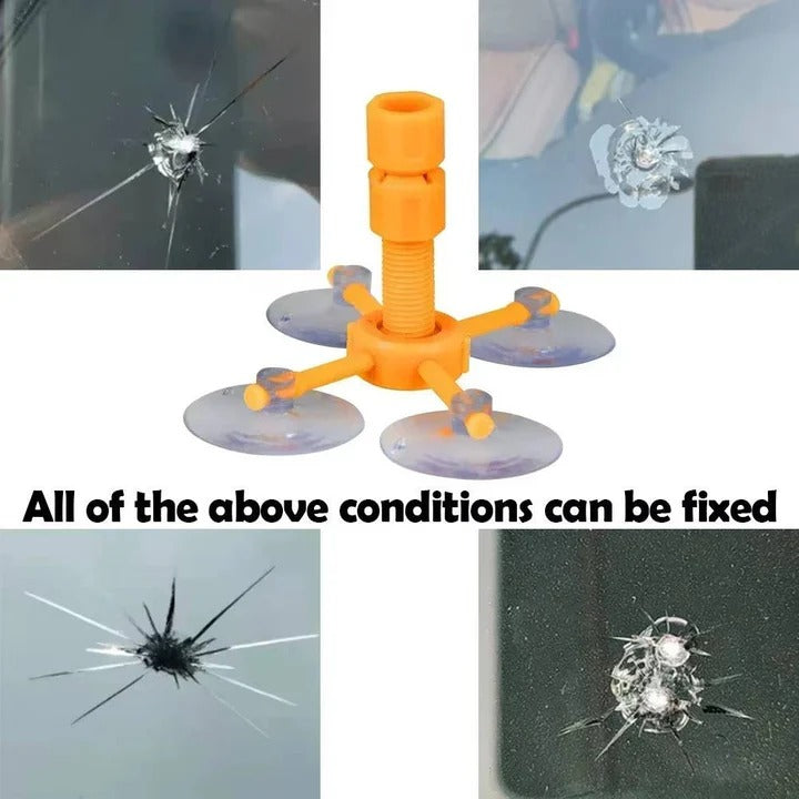 Lisslune | Windshield Crack Repair Kit for Cars
