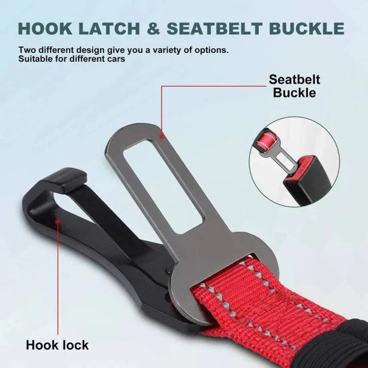 Lisslune | Pet Car Seat Belt Harness for Dogs