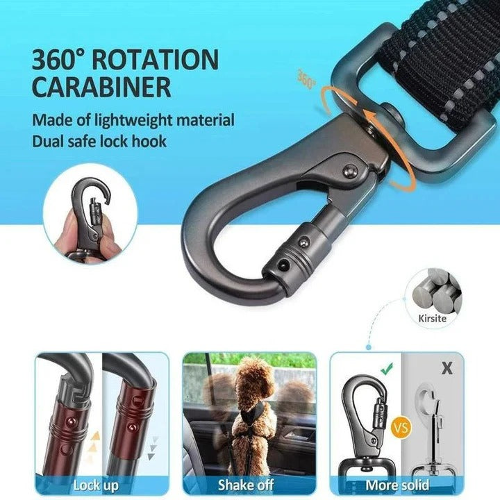 Lisslune | Pet Car Seat Belt Harness for Dogs