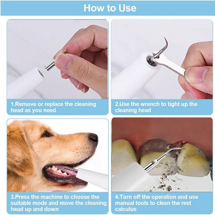 Lisslune | Pet Oral Cleaning Tool for Fresh Breath & Grooming Care