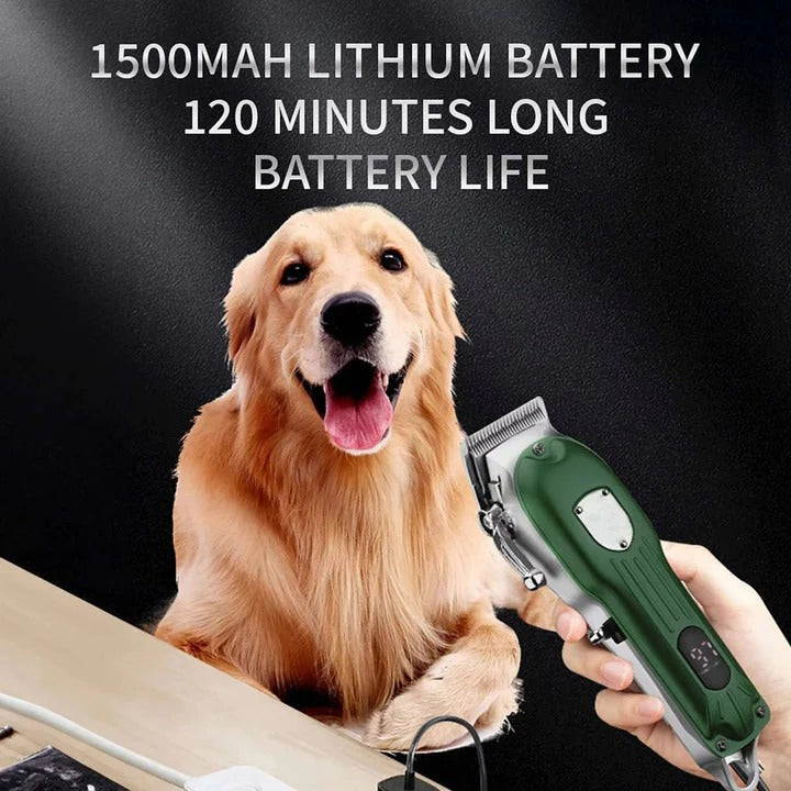 Lisslune | Professional Rechargeable Pet Grooming Clipper for Dogs