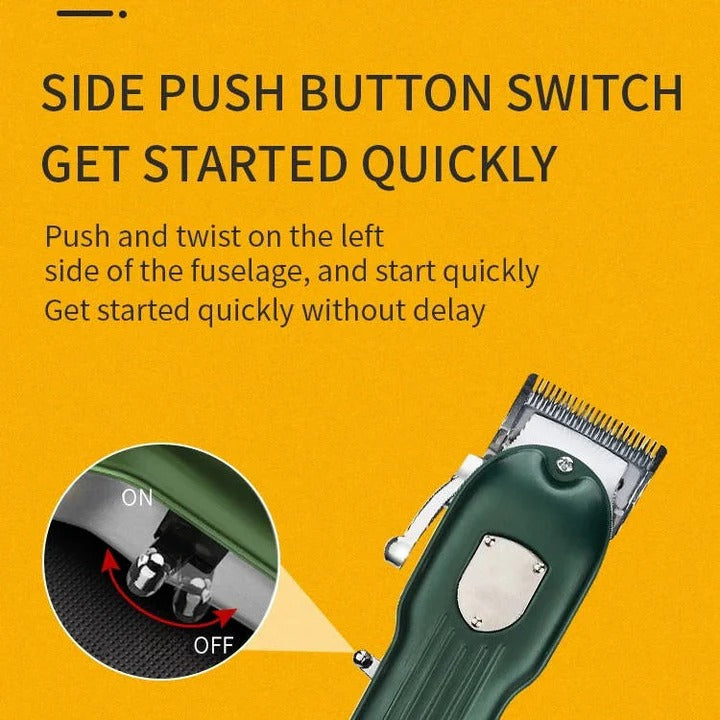 Lisslune | Professional Rechargeable Pet Grooming Clipper for Dogs