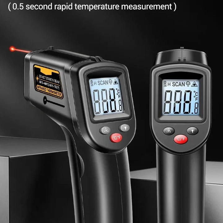 Lisslune | Digital Infrared Thermometer with Laser Targeting