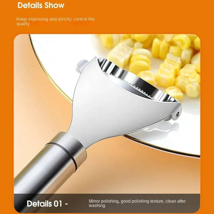 Lisslune | Handheld Corn Peeler for Quick Kernel Removal
