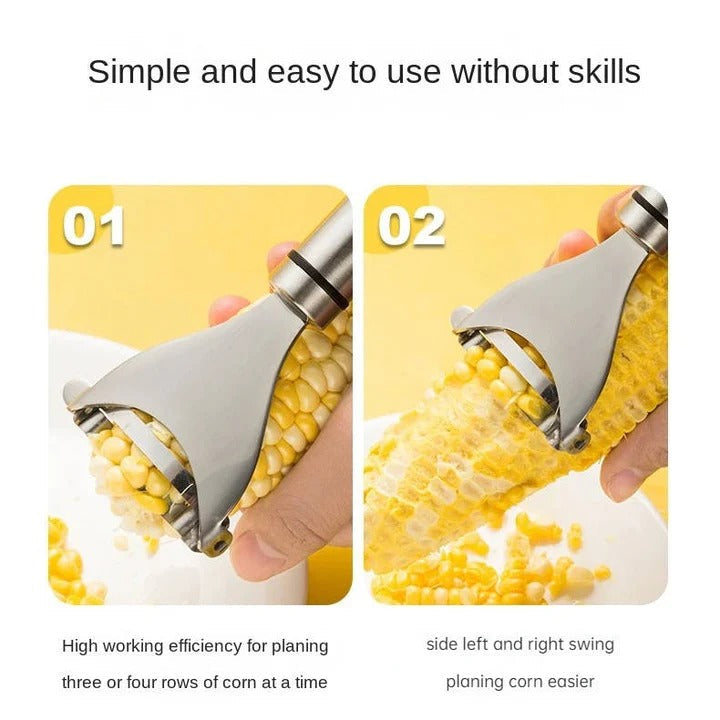 Lisslune | Handheld Corn Peeler for Quick Kernel Removal