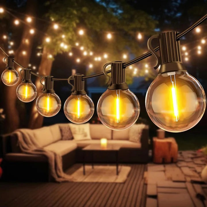 Lisslune | Outdoor LED Bulb String Lights for Home and Events