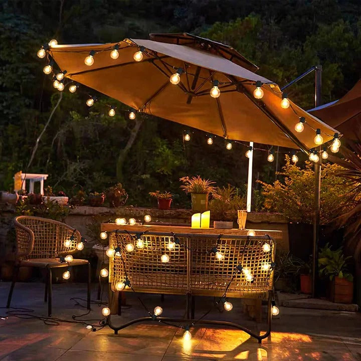Lisslune | Outdoor LED Bulb String Lights for Home and Events
