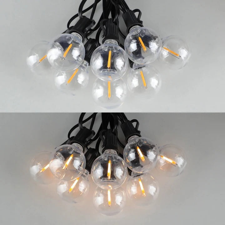 Lisslune | Outdoor LED Bulb String Lights for Home and Events