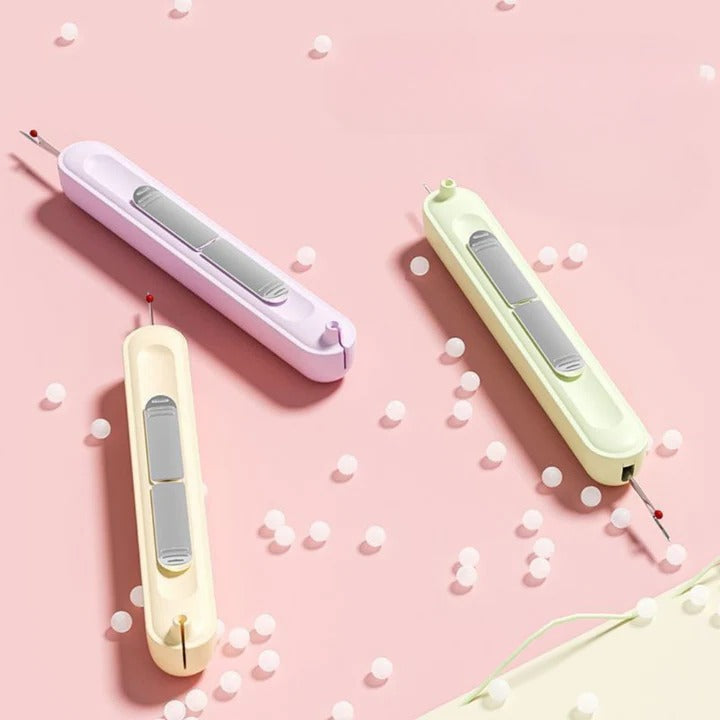 Lisslune | Dual Function Needle Threader for Easy Sewing and Crafting