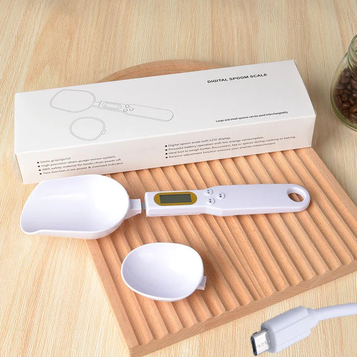 Lisslune | Smart Digital Measuring Spoon Scale for Cooking and Baking
