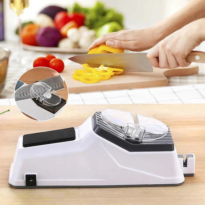 Lisslune | Rechargeable Electric Knife Sharpener for Kitchen Use