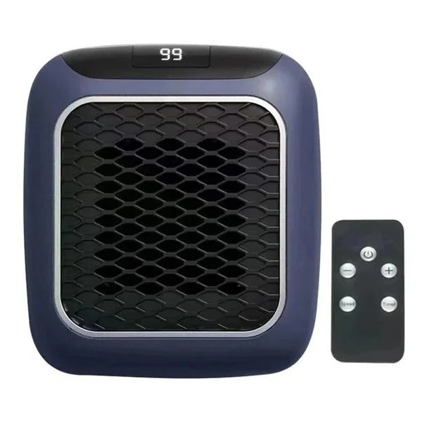 Lisslune | Mini Electric Wall Heater, 800W Plug-In Portable Design