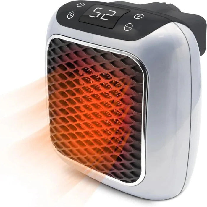 Lisslune | Mini Electric Wall Heater, 800W Plug-In Portable Design