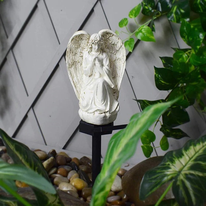 Lisslune | Decorative Solar Angel Garden Lamp with LED Illumination