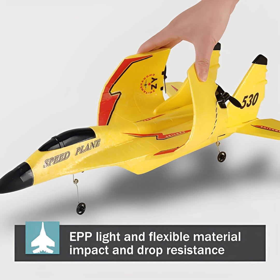Lisslune | EPP Foam SU35 RC Plane – 2.4G Remote Control Jet with LED Lights