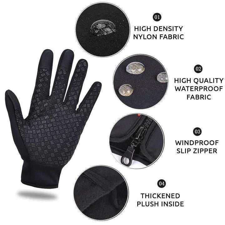 Lisslune | Unisex Heated Thermal Gloves for Winter Outdoor Activities