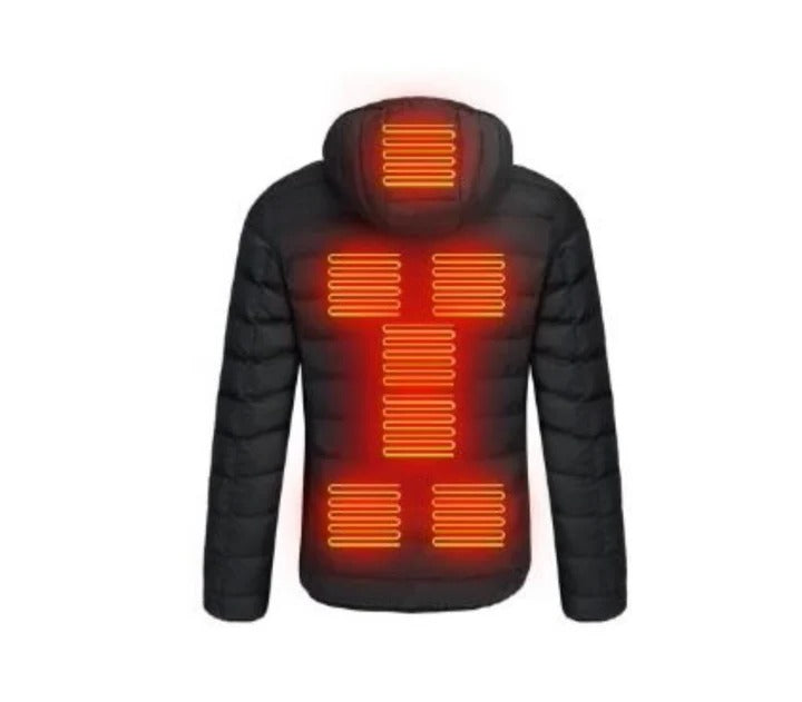 Lisslune | Lightweight Unisex Heated Coat with Multiple Heating Zones