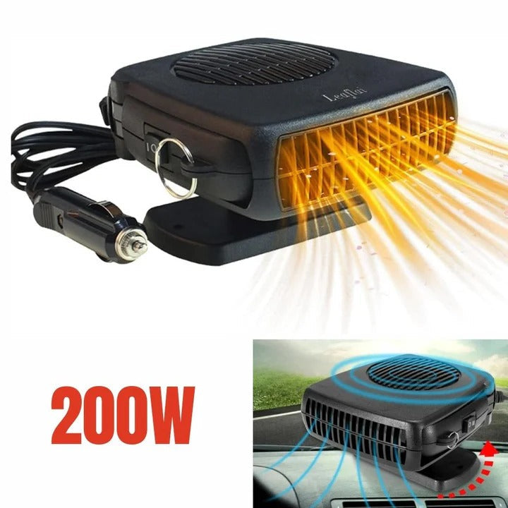 Lisslune | Portable 12V 150W/300W Ceramic Car Heater and Defroster