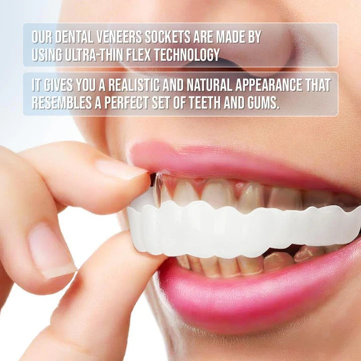 Lisslune | Removable Smile Veneers for Upper and Lower Teeth
