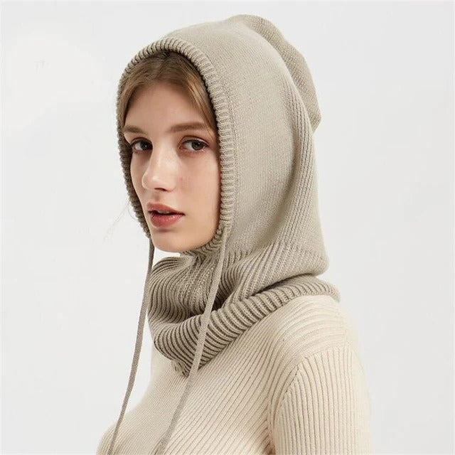 Lisslune | Classic Cashmere Knit Beanie for Cold Weather Wear