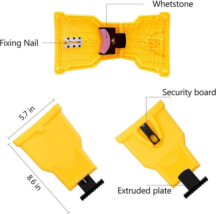 Lisslune | Chainsaw Sharpening Tool, Portable Blade Maintenance Kit