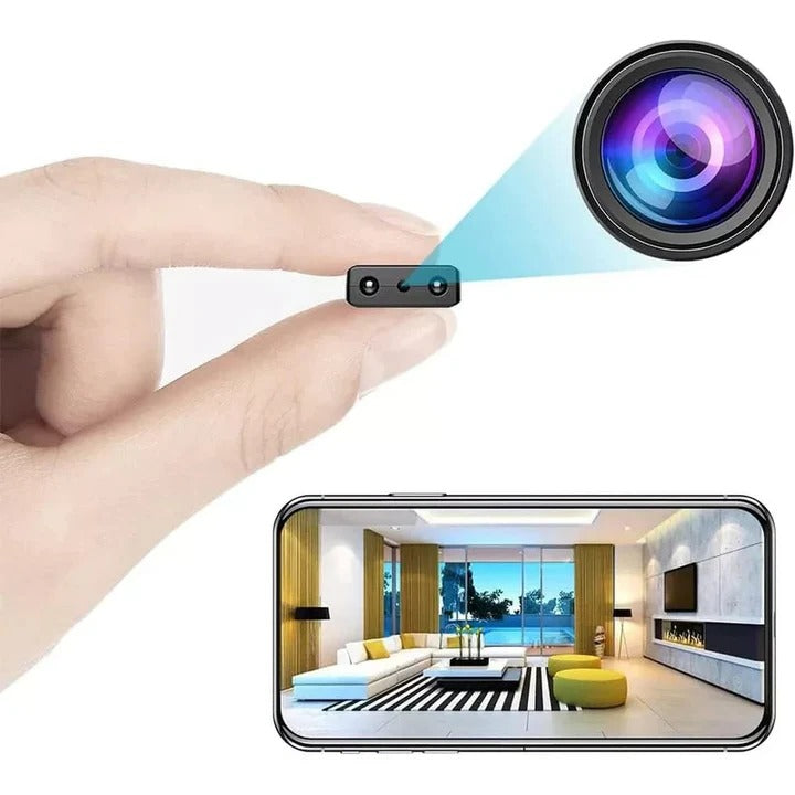 Lisslune | Portable Wi-Fi HD Camera – Real-Time Monitoring for Home & Office