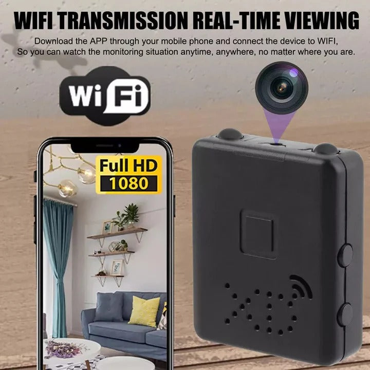 Lisslune | Portable Wi-Fi HD Camera – Real-Time Monitoring for Home & Office