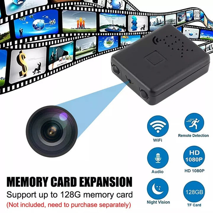 Lisslune | Portable Wi-Fi HD Camera – Real-Time Monitoring for Home & Office