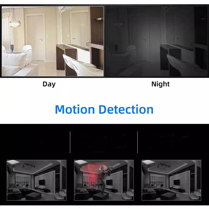 Lisslune | Portable Wi-Fi HD Camera – Real-Time Monitoring for Home & Office