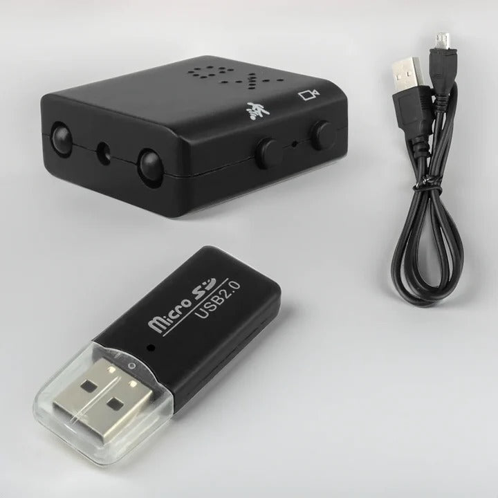 Lisslune | Portable HD Video Camera – Compact Motion Detection Recorder