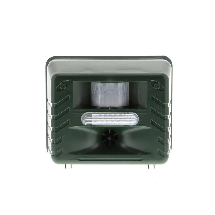 Lisslune | Ultrasonic Bird Deterrent – Solar-Powered Outdoor Device for Woodpeckers