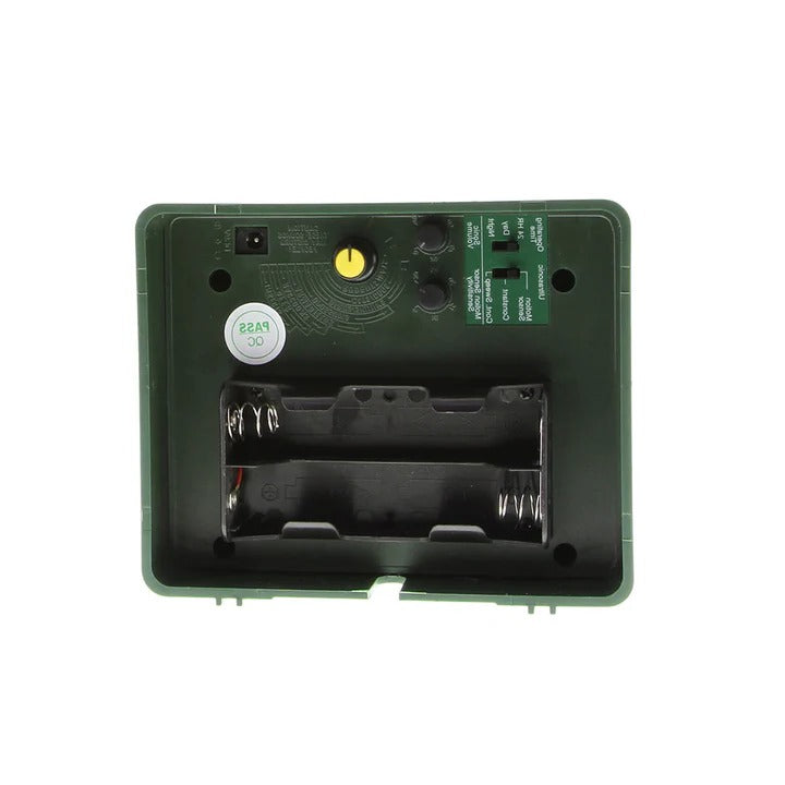 Lisslune | Ultrasonic Bird Deterrent – Solar-Powered Outdoor Device for Woodpeckers