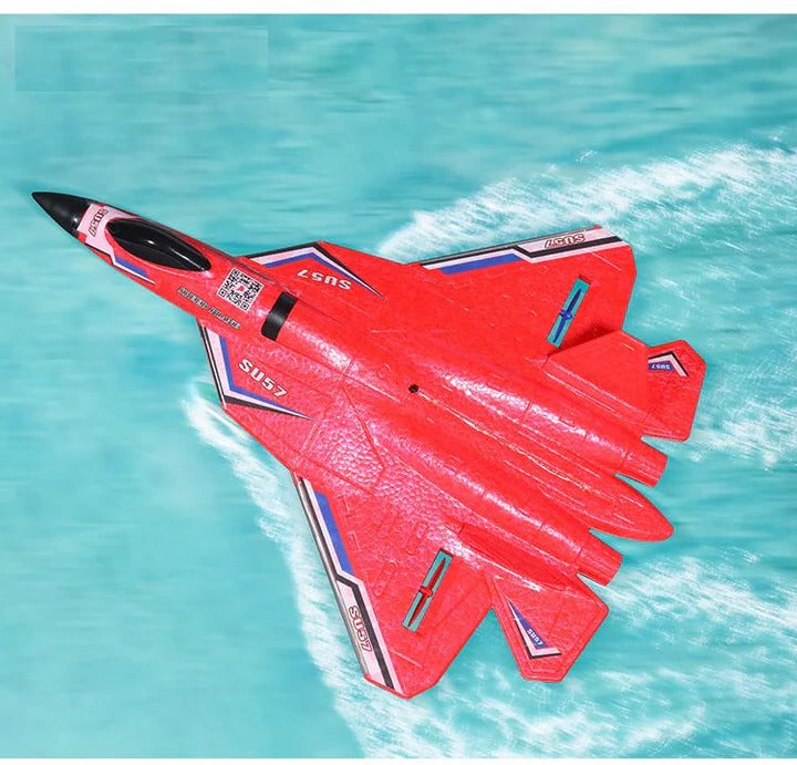 Lisslune | EPP Foam SU35 RC Plane – 2.4G Remote Control Jet with LED Lights