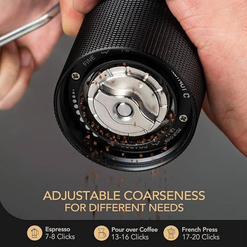 Lisslune | Premium Manual Coffee Grinder for Perfect Brews