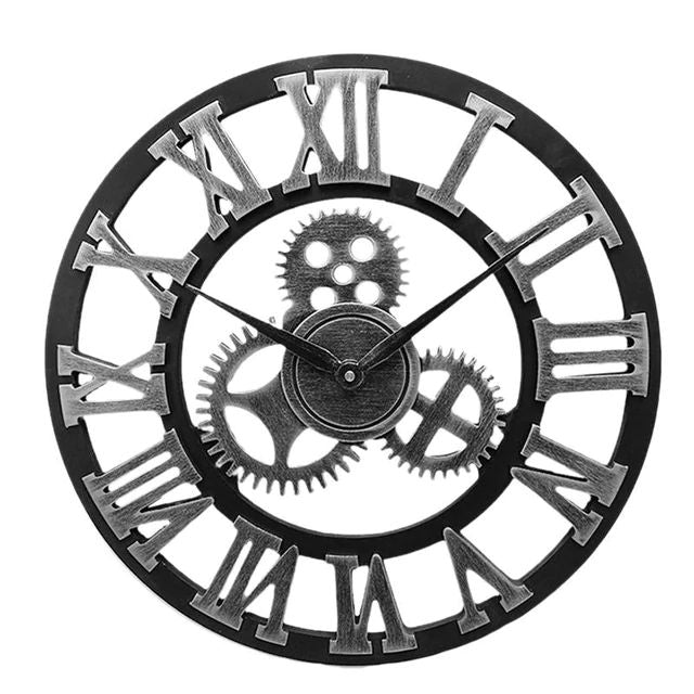 Lisslune | Wall clock in industrial style