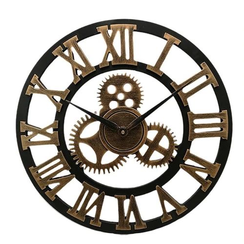 Lisslune | Wall clock in industrial style