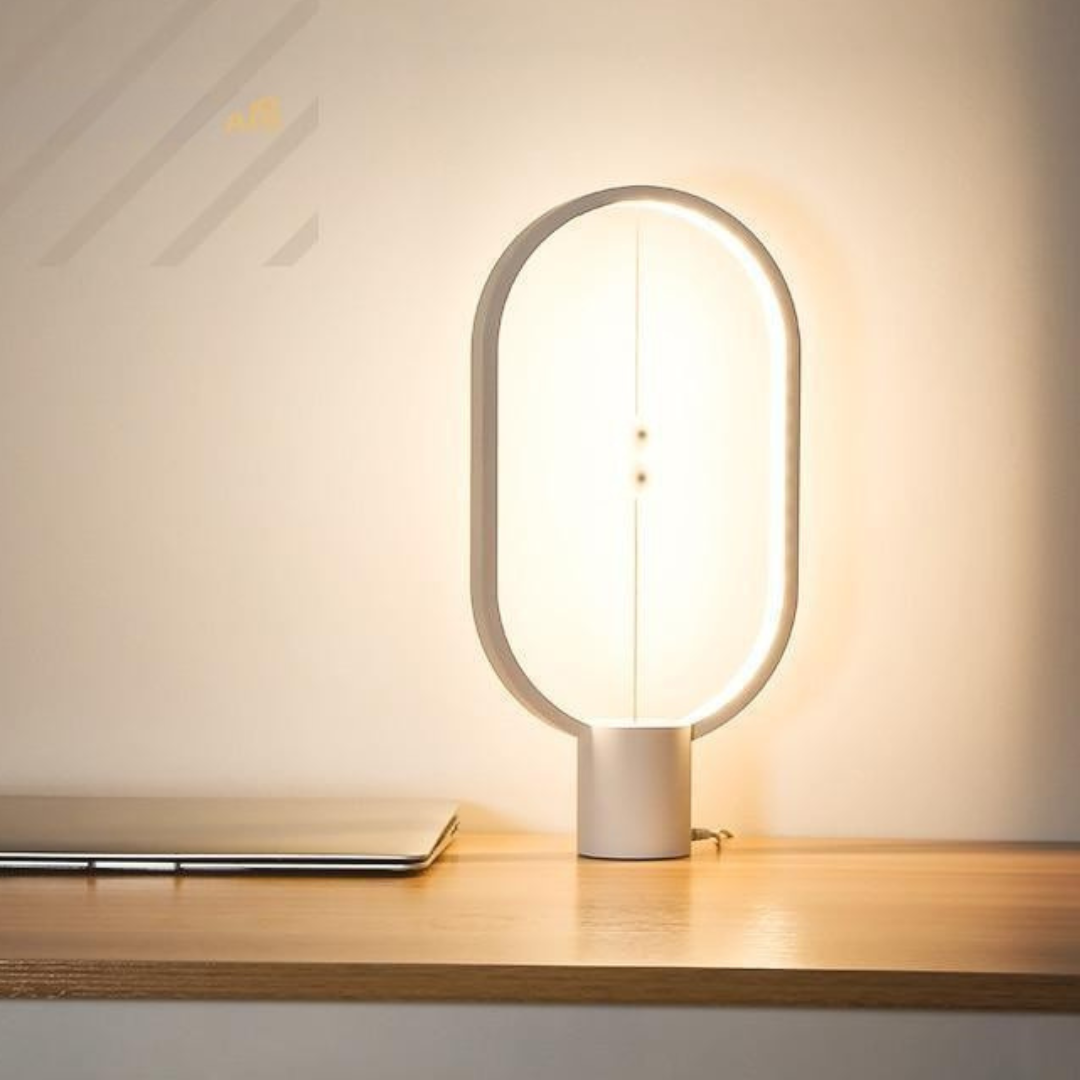 Lisslune | Wood LED Table Lamp with Magnetic Switch
