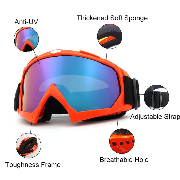 Lisslune | Snow Skiing Goggles Snowboard Top Rated Sunglasses for Men and Woman Female Ladies