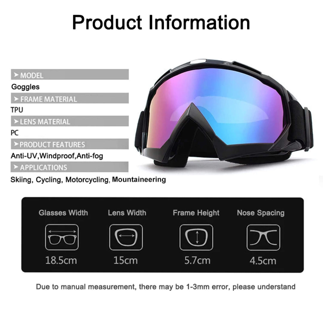 Lisslune | Snow Skiing Goggles Snowboard Top Rated Sunglasses for Men and Woman Female Ladies