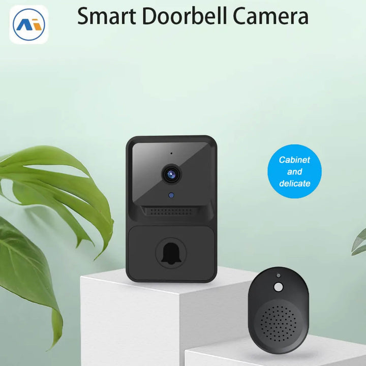 Lisslune | Video Door Bells Wireless Chime With Top Rated Camera Microphone Speaker