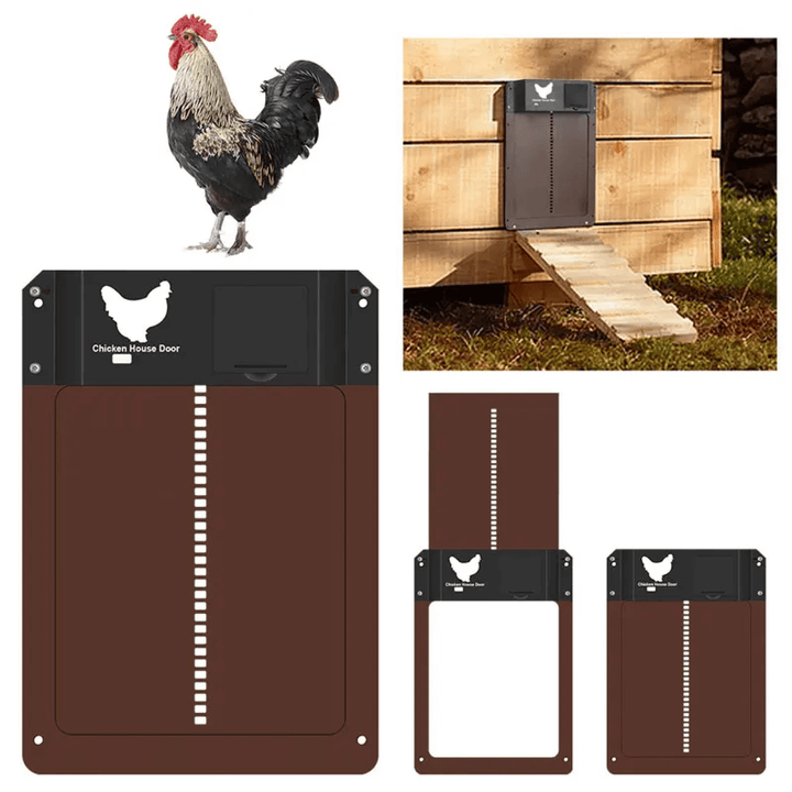 Lisslune | Automatic Chicken Pen Hen Coop Poultry Door Opener