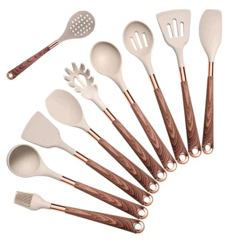 Lisslune | CulinaryEase Silicone Cutlery Set