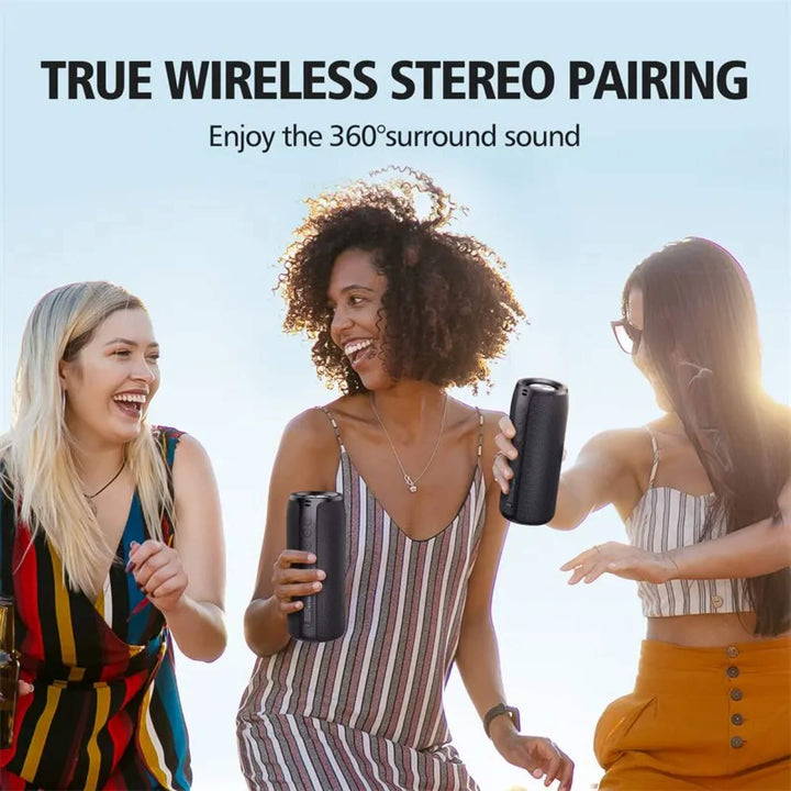 Lisslune | Best Waterproof Bluetooth Wireless Speaker x360 Compact Small