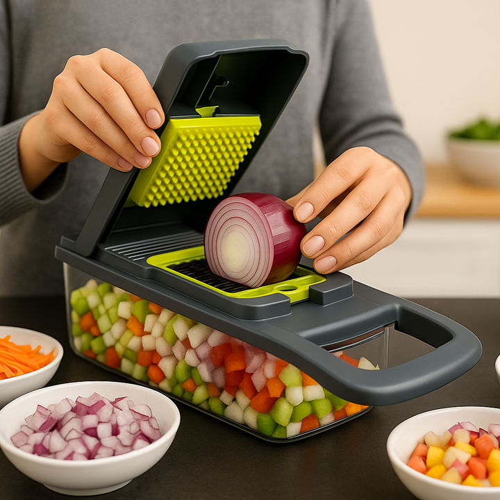 Lisslune | 6 Blades Veggie Fruit Slicer with Box