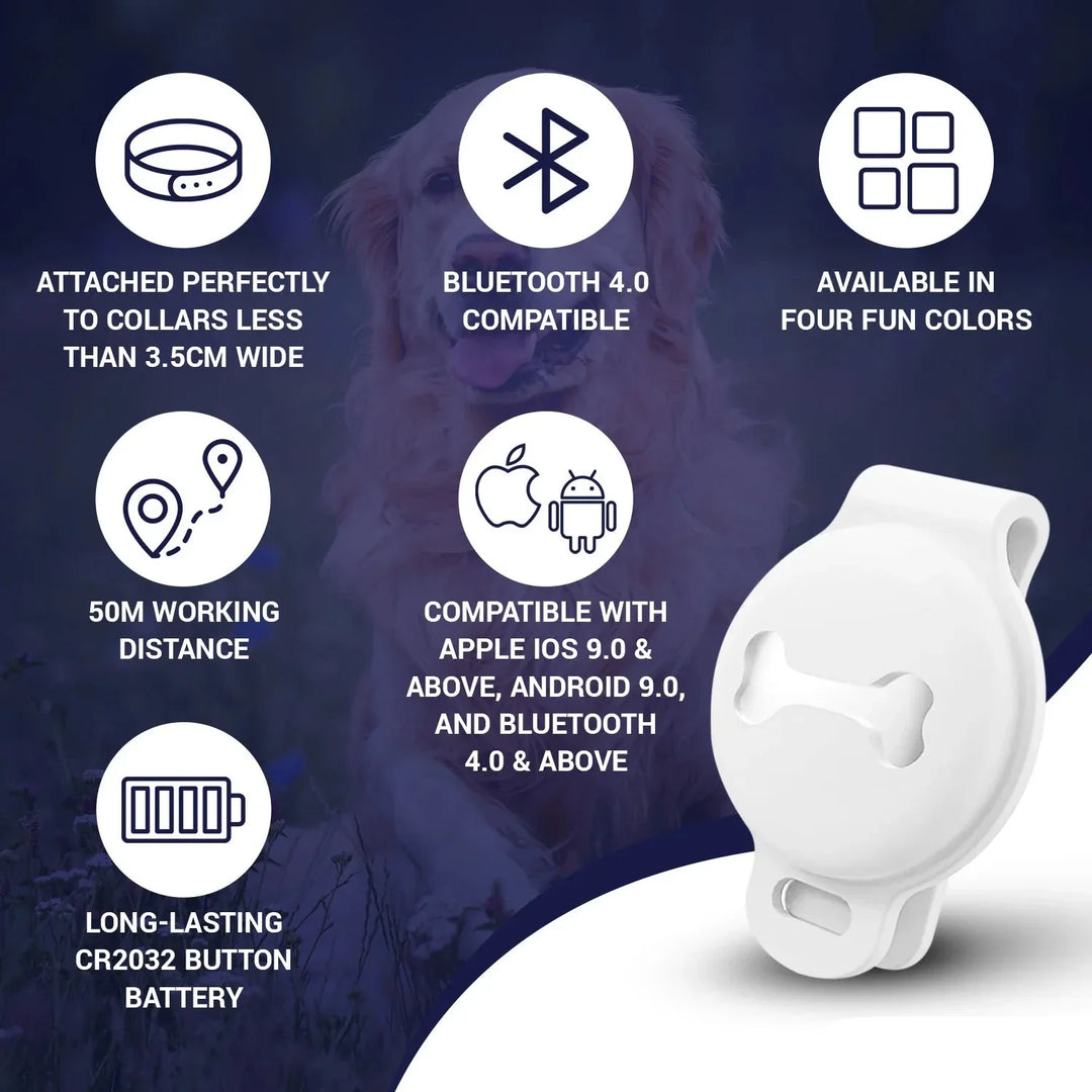 Lisslune | Airtag Silicone Protection, Keep Your Pet Close, Wherever It Roams