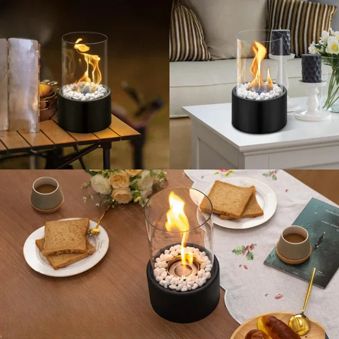 Lisslune | Modern Portable Table Fire Lantern